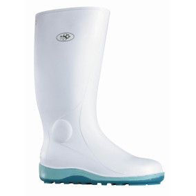 Bottes blanches avec sécurité et protège malléole