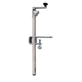 Ouvre boîte manuel socle serre joint