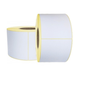 Bobines papier thermique adhésif permanent