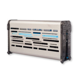 Destructeur d'insectes inox avec plaque de glu suspendus ou muraux "Capture"