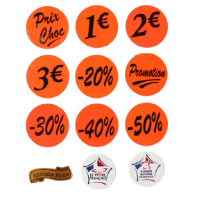 Etiquettes adhésives