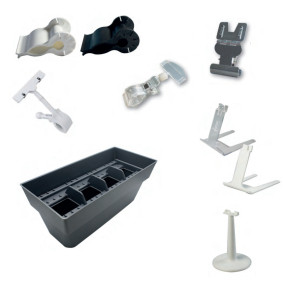 Pinces et bac range étiquettes